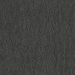 Galerie Wallcoverings Product Code G67815 - Ambiance Wallpaper Collection - Charcoal Grey Silver Colours - Leaf Emboss Design
