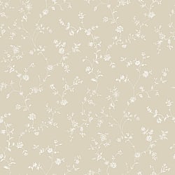 Galerie Wallcoverings Product Code G67860 - Miniatures 2 Wallpaper Collection - Cream White Colours - Floral Trail Design