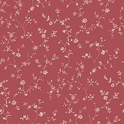 Galerie Wallcoverings Product Code G67862 - Miniatures 2 Wallpaper Collection - Red Cream Colours - Floral Trail Design