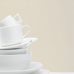 Galerie Wallcoverings Product Code G67873 - Miniatures 2 Wallpaper Collection - Cream White Colours - Small Gingham Plaid Design