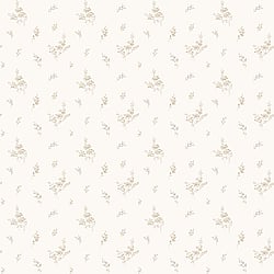 Galerie Wallcoverings Product Code G67916 - Miniatures 2 Wallpaper Collection - White Cream Colours - Small Floral Sprig Design