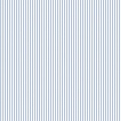 Galerie Wallcoverings Product Code G67927 - Miniatures 2 Wallpaper Collection - Blue White Colours - Ticking Stripe Design