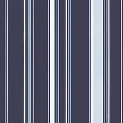 Galerie Wallcoverings Product Code G68056 - Smart Stripes 3 Wallpaper Collection - Navy, Blues Colours - Casual Stripe Design