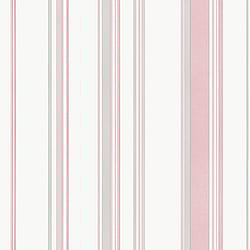 Galerie Wallcoverings Product Code G68057 - Smart Stripes 3 Wallpaper Collection - Pink, Grey Colours - Casual Stripe Design