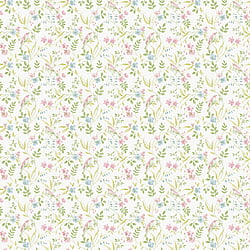Galerie Wallcoverings Product Code G68716 - Miniatures 3 Wallpaper Collection - Pastels Colours - Garden Bird Design