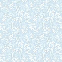 Galerie Wallcoverings Product Code G78381 - Tiny Tots 2 Wallpaper Collection - Light Blue Colours - Koala Leaf Design