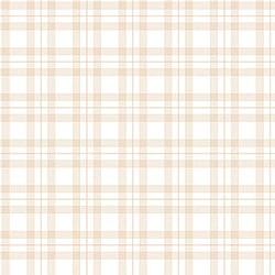 Galerie Wallcoverings Product Code G78393 - Tiny Tots 2 Wallpaper Collection - Beige Colours - Plaid Design