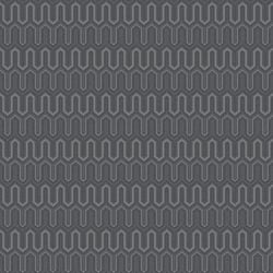 Galerie Wallcoverings Product Code GX37614 - Geometrix Wallpaper Collection - Black Silver Colours - Zig Zag Design