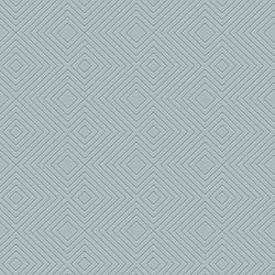 Galerie Wallcoverings Product Code HO20013 - Home Wallpaper Collection - Blue Grey Colours - Geo Diamond Motif Design