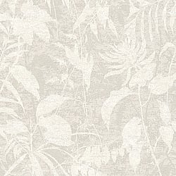 Galerie Wallcoverings Product Code HZ62049 - Horizon Wallpaper Collection - Cream Metallic White Colours - Cloud Forest Design