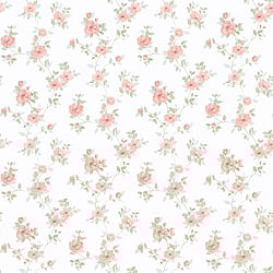 Galerie Wallcoverings Product Code PF38173 - Pretty Prints Wallpaper Collection - Pink, Turquoise, Green Colours - Mini Rose Trail Design