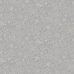 Galerie Wallcoverings Product Code S13126 - Sommarang Wallpaper Collection - Grey Colours - Mono Flora Design