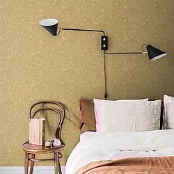 Galerie Wallcoverings Product Code S13127 - Sommarang Wallpaper Collection - Ochre Colours - Mono Flora Design