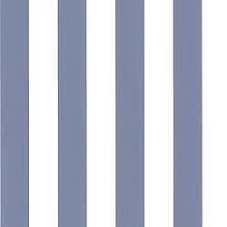 Galerie Wallcoverings Product Code SY33921 - Simply Stripes 2 Wallpaper Collection - Blue Colours - Tent Stripe Design