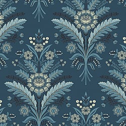 Galerie Wallcoverings Product Code TJ40612 - Mulberry Tree Wallpaper Collection - Blue Colours - Moorbank Design
