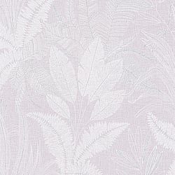Galerie Wallcoverings Product Code WH30147 - Welcome Home Wallpaper Collection - Silver Grey Colours - Botanical Leaves Design