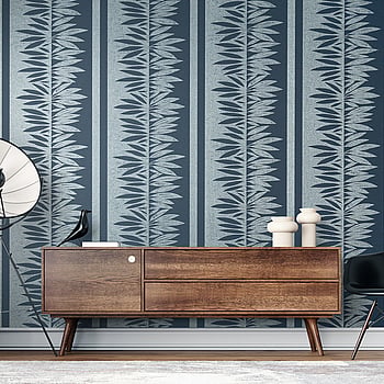 Galerie Wallcoverings Product Code 30018 - Slow Living Wallpaper Collection - Blue Silver  Colours -  