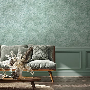 Galerie Wallcoverings Product Code 45759 - Bricks And More Wallpaper Collection - Green Colours -  