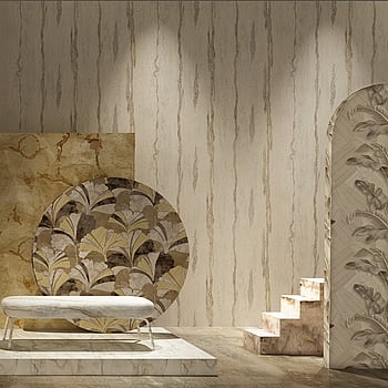 Galerie Wallcoverings Product Code 49361 - Italian Textures 3 Wallpaper Collection - beige cream silver Colours -  