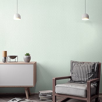 Galerie Wallcoverings Product Code 64668 - Slow Living Wallpaper Collection - Teal Blue Gold  Colours -  