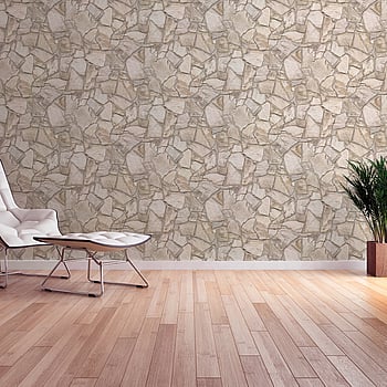 Galerie Wallcoverings Product Code BB51143 - Bricks And More Wallpaper Collection - Beige Brown Cream Colours -  