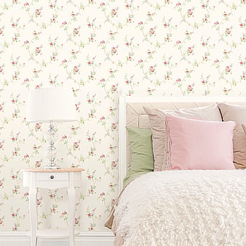 Galerie Wallcoverings Product Code CI38227 - Classic Silks 4 Wallpaper Collection - Pink, Purple, Blue Colours -  