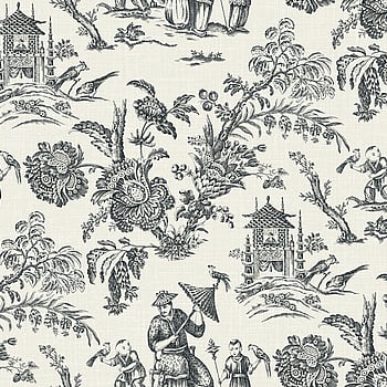 Galerie Wallcoverings Product Code FC61800 - French Country Wallpaper Collection - Graphite Colours -  