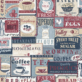 Galerie Wallcoverings Product Code G56171 - Nostalgie Wallpaper Collection - Blue Colours -  