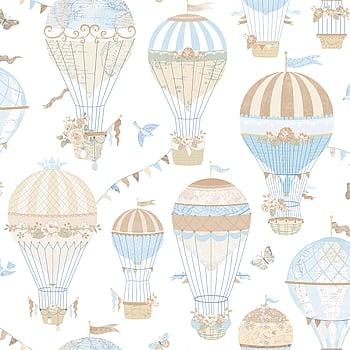 Galerie Wallcoverings Product Code G56544 - Just 4 Kids 2 Wallpaper Collection - Blue Beige Colours -  
