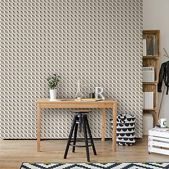 Galerie Wallcoverings Product Code G78577 - Kids & Teens Wallpaper Collection - Beige Charcoal Black Colours -  