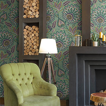 Galerie Wallcoverings Product Code TJ41009 - Mulberry Tree Wallpaper Collection - Multi-coloured Colours -  